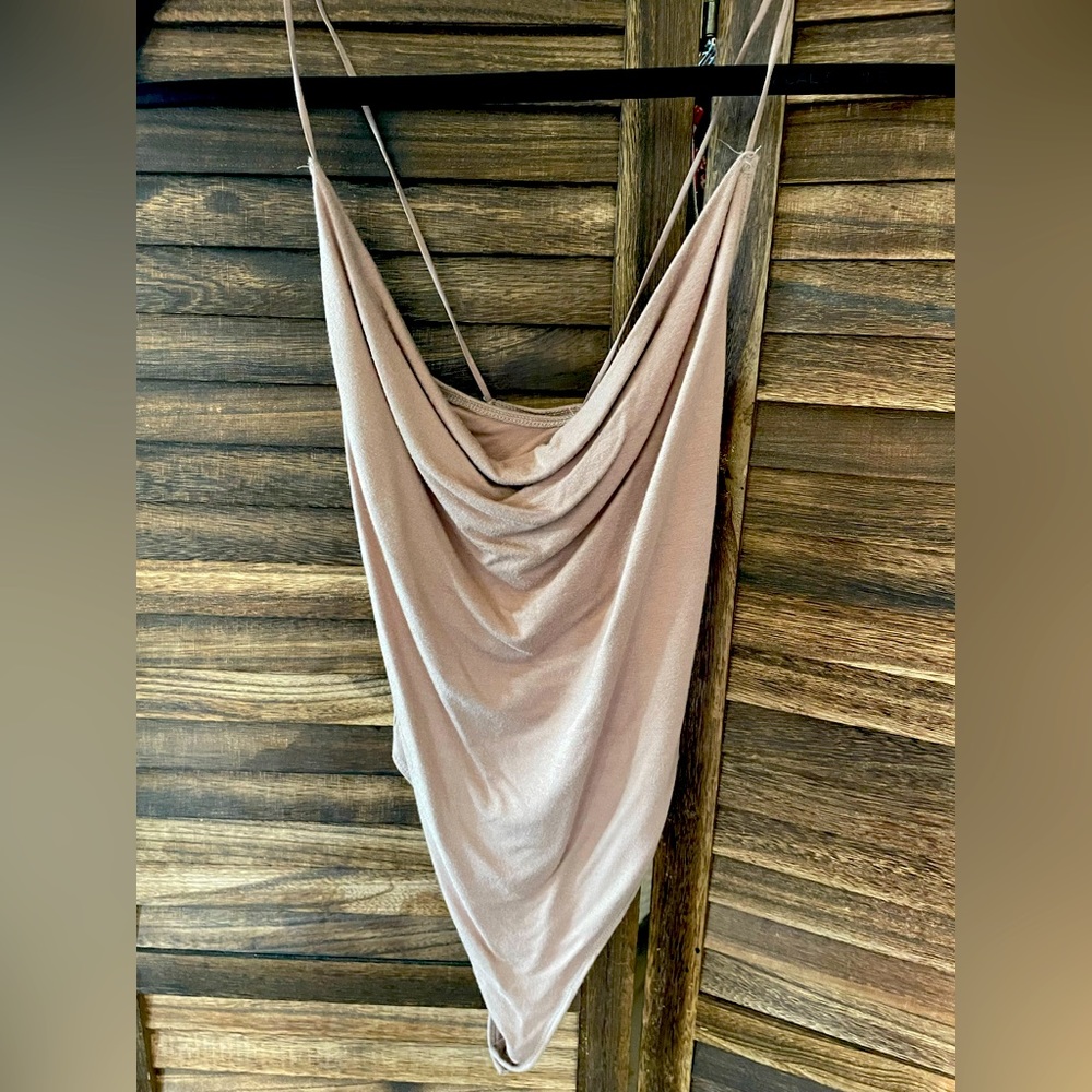 Abercrombie Tan ish brown bodysuit